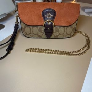 Coach wristlet and crossbody bag